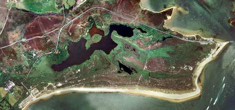 Aerial Pictures of Studland Bay - Click for full size image - 324 kb