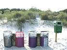 Dog waste bin next to rubbish bins at some locations � Studland United Nudists
