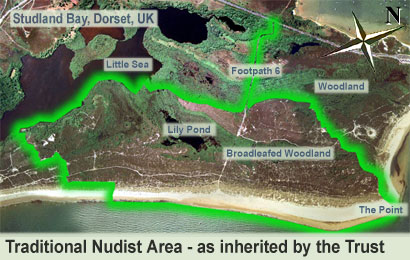 The Traditioanl Nudist Area at Studland Bay � Studland United Nudists