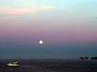 The moon rises over Old Harry � Studland United Nudists