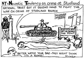 Cartoons by Ricky � Studland United Nudists