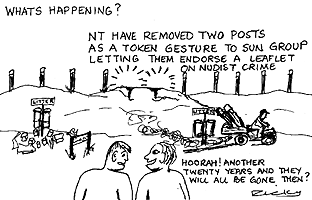 Cartoons by Ricky � Studland United Nudists